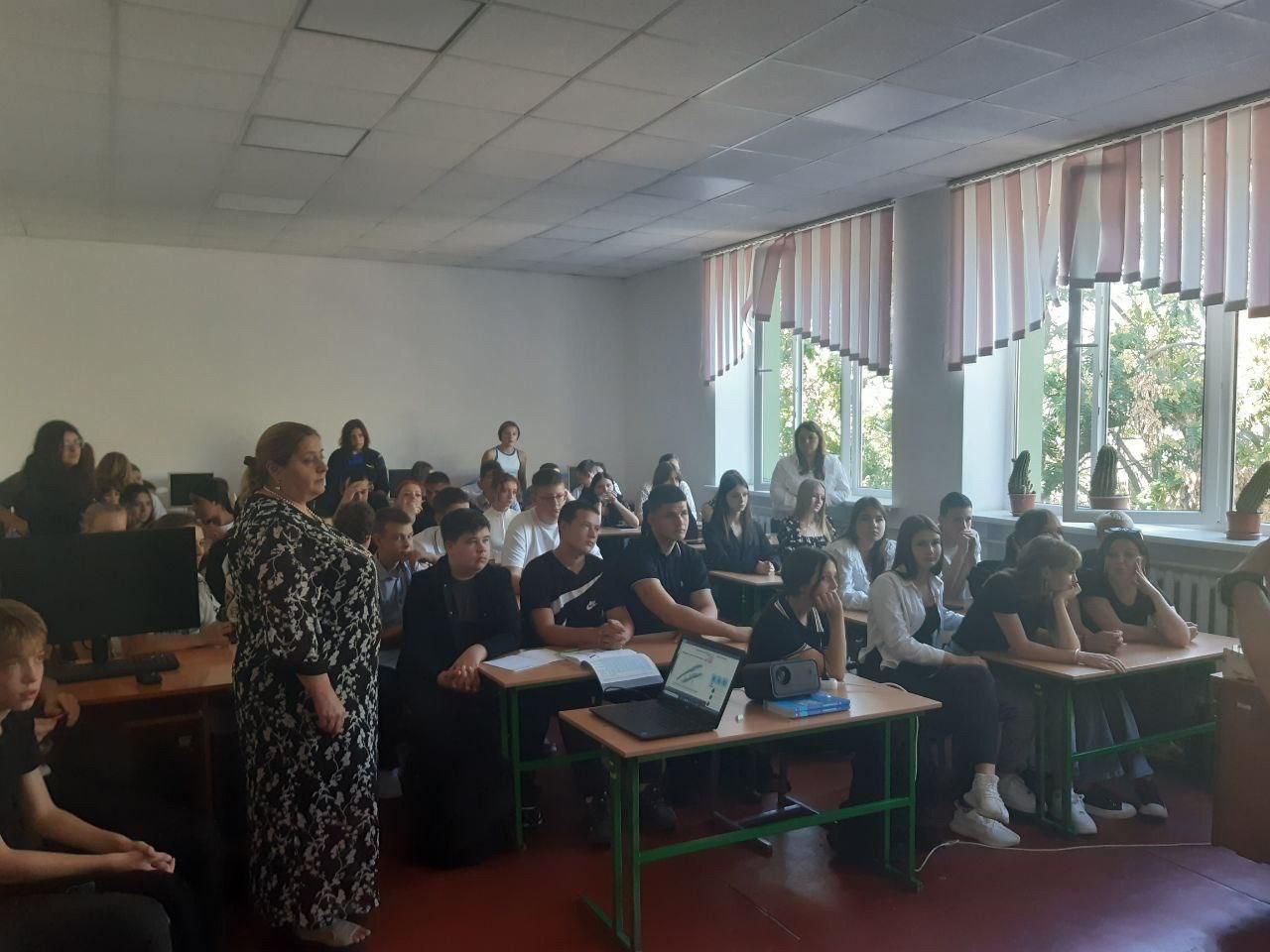 Мероприятие в Раздольской средней общеобразовательной школе Михайловского района